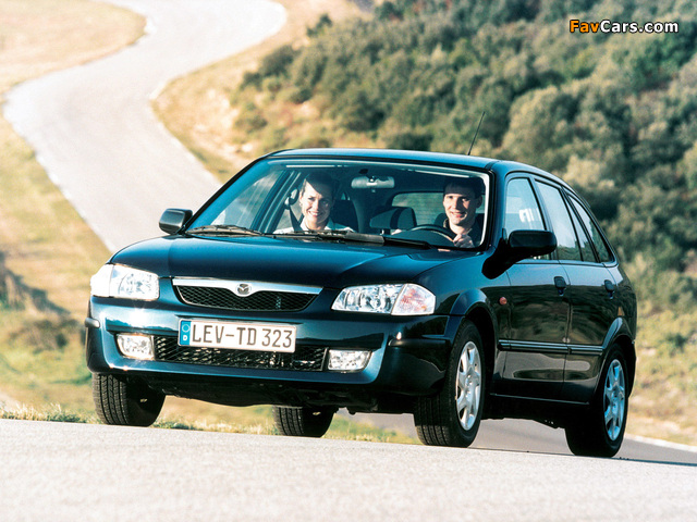 Photos of Mazda 323 F (BJ) 1998–2000 (640 x 480)