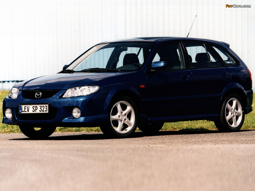 Photos of Mazda 323 F (BJ) 2000–03 (1024 x 768)