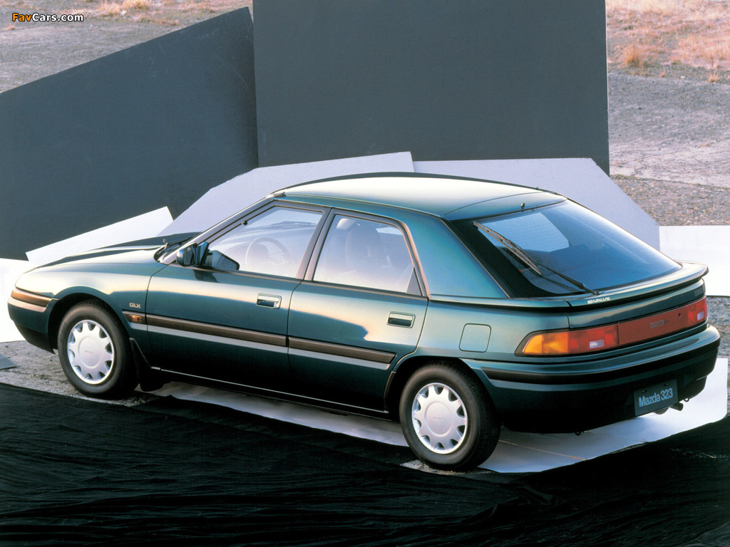 Pictures of Mazda 323 F (BG) 1989–94 (1024 x 768)