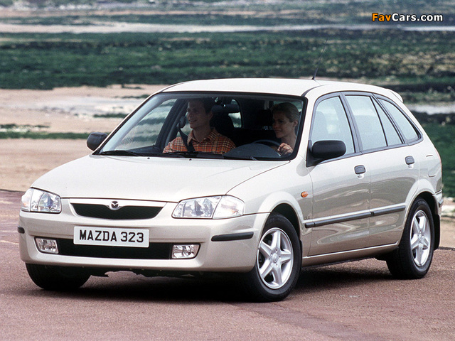Pictures of Mazda 323 F (BJ) 1998–2000 (640 x 480)