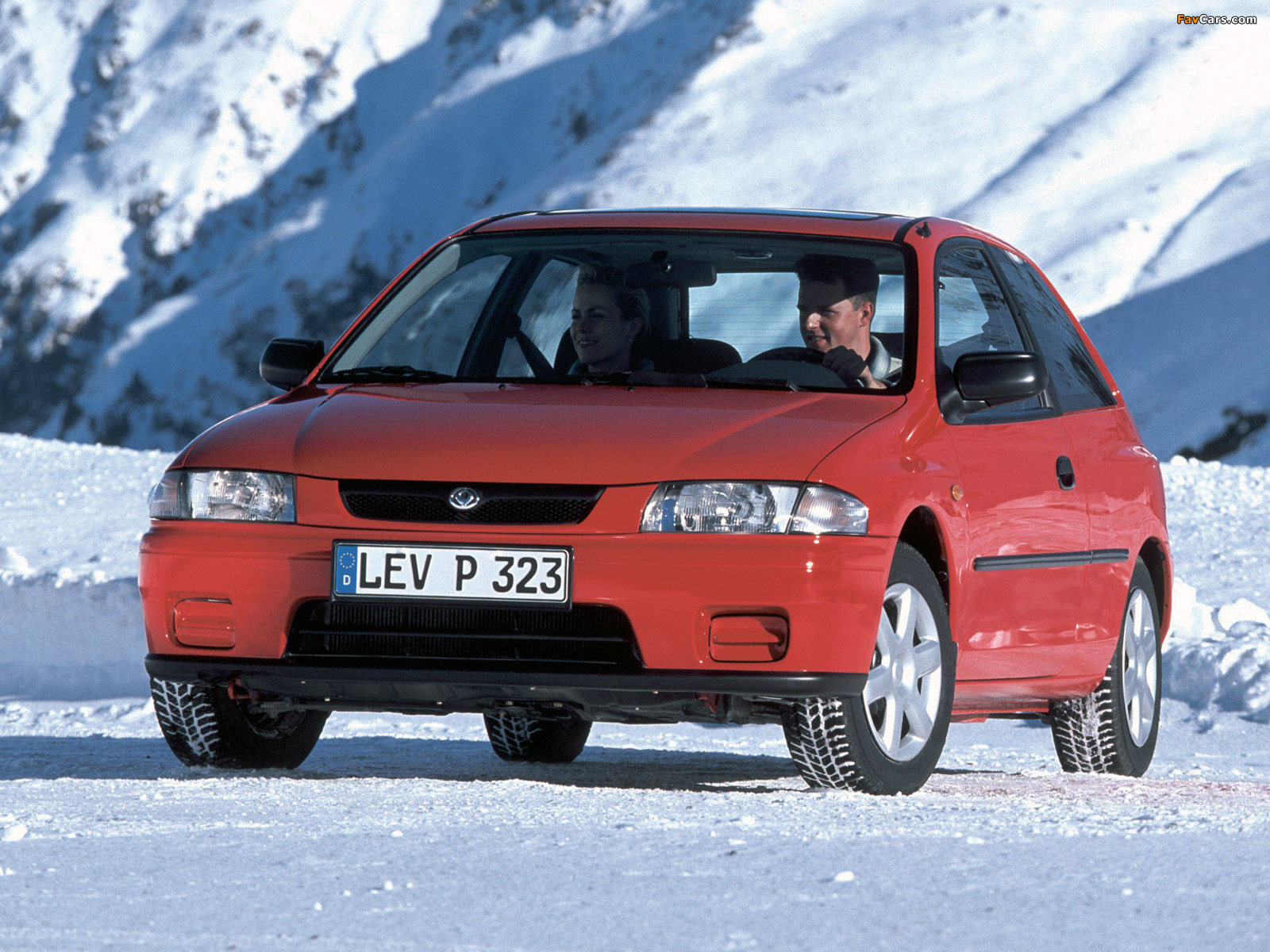 Mazda 323 P (BA) 1998–2000 wallpapers (1600 x 1200)