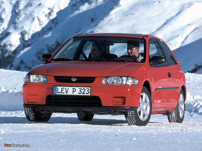 Mazda 323 P (BA) 1998–2000 wallpapers (800 x 600)
