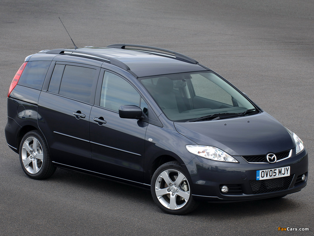 Images of Mazda 5 UK-spec 2005–08 (1024 x 768)