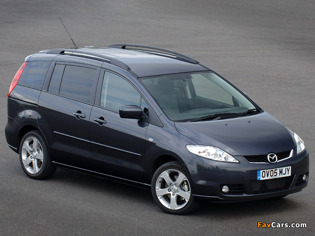 Images of Mazda 5 UK-spec 2005–08 (640 x 480)