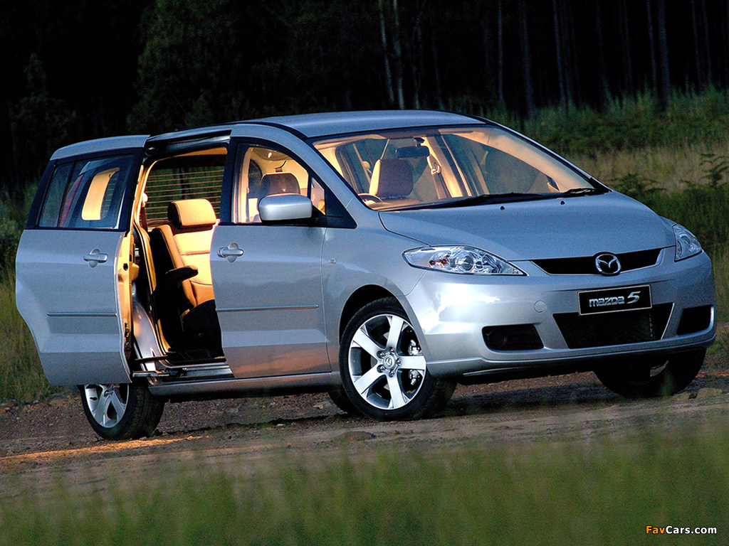 Images of Mazda5 ZA-spec (CR) 2005–08 (1024 x 768)
