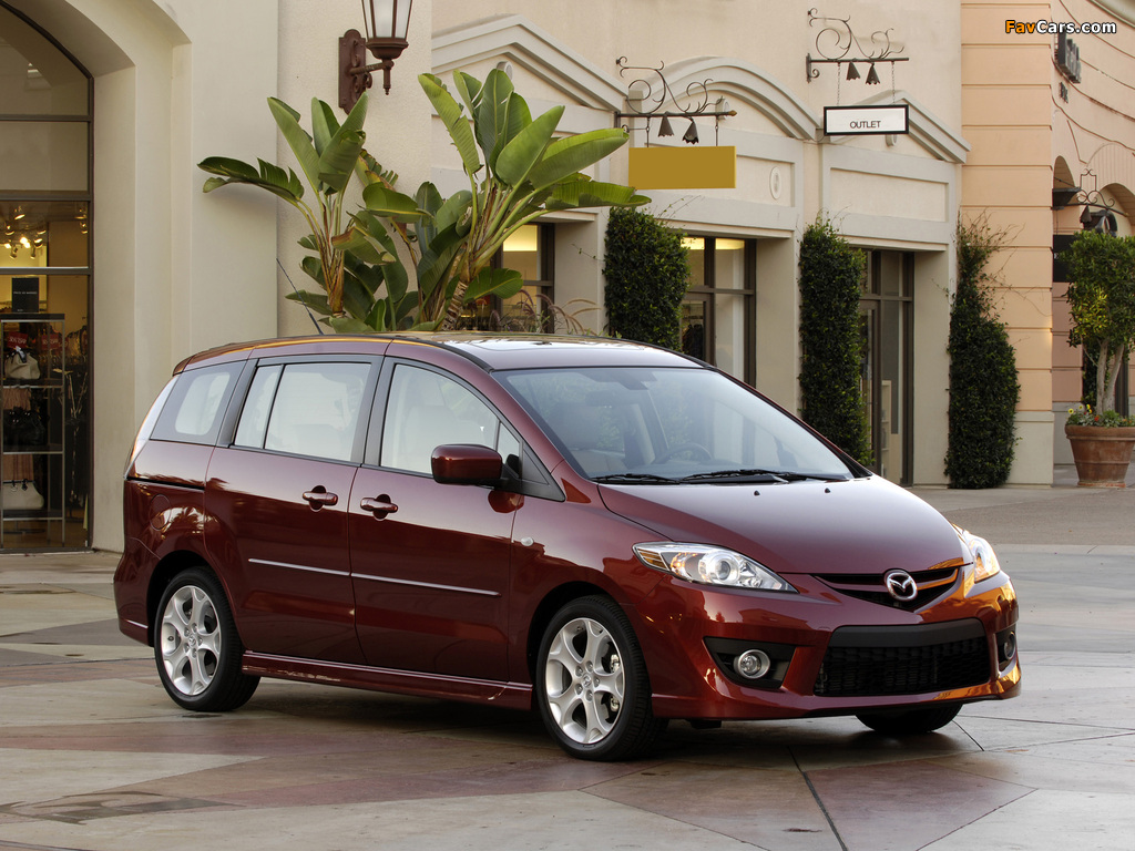 Images of Mazda5 US-spec (CR) 2008–10 (1024 x 768)