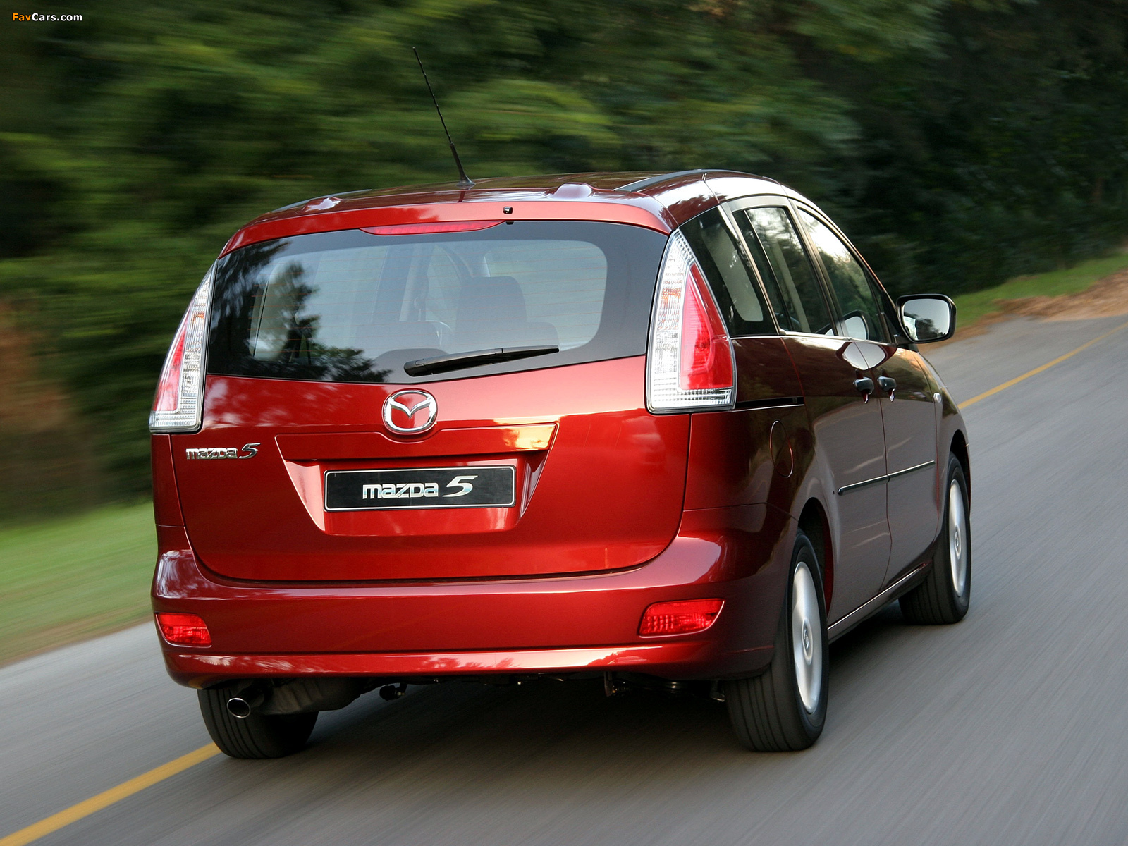 Images of Mazda5 ZA-spec (CR) 2008–10 (1600 x 1200)