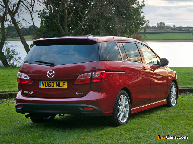 Images of Mazda5 Sport UK-spec (CW) 2010–13 (640 x 480)