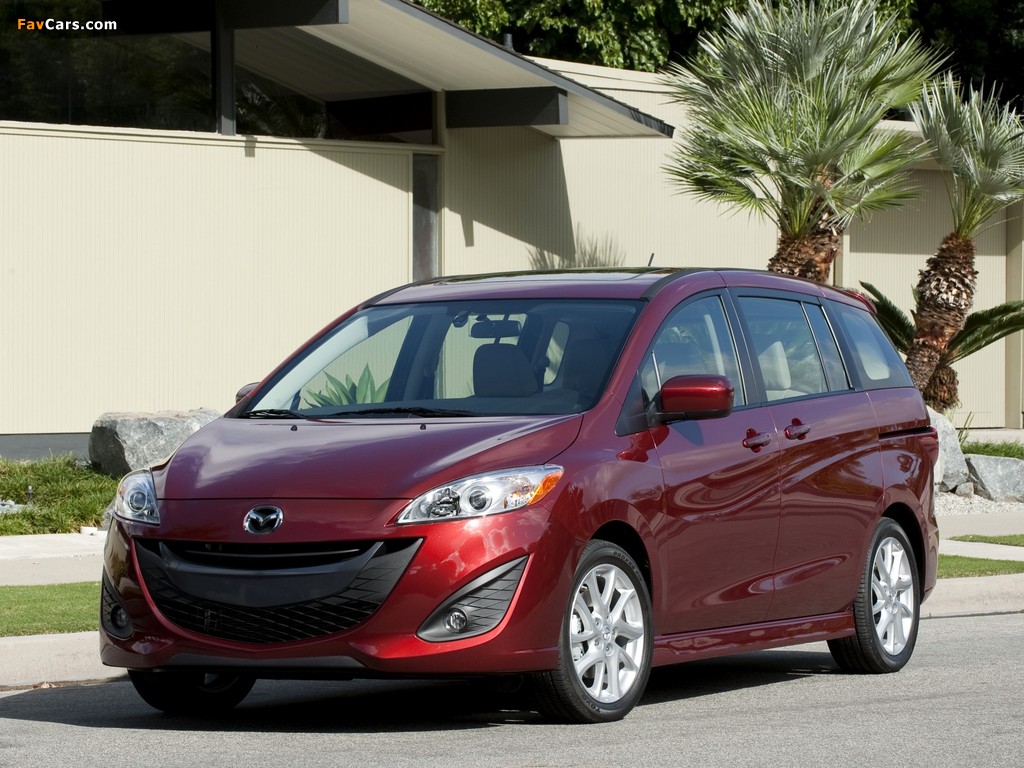 Images of Mazda5 US-spec (CW) 2011 (1024 x 768)