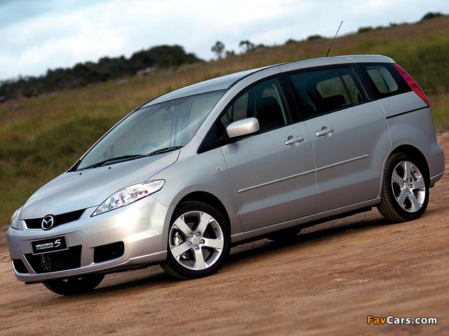 Mazda5 ZA-spec (CR) 2005–08 images (640 x 480)