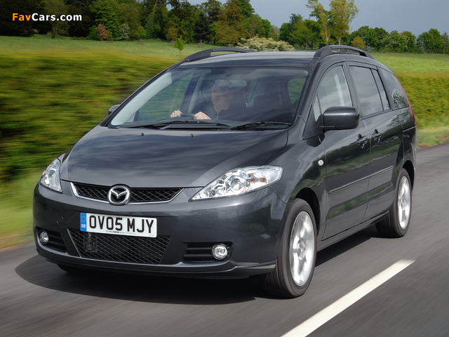 Mazda 5 UK-spec 2005–08 pictures (640 x 480)