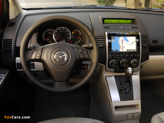 Mazda5 US-spec (CR) 2008–10 photos (640 x 480)