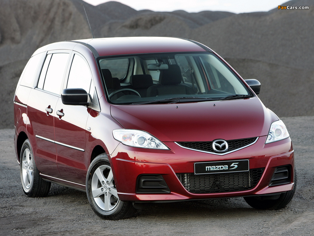 Mazda5 ZA-spec (CR) 2008–10 photos (1024 x 768)