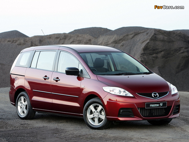 Mazda5 ZA-spec (CR) 2008–10 photos (640 x 480)