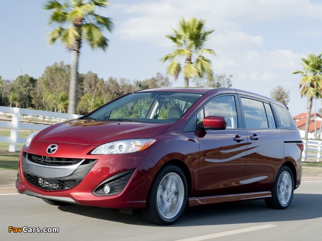 Mazda5 US-spec (CW) 2011 photos (640 x 480)