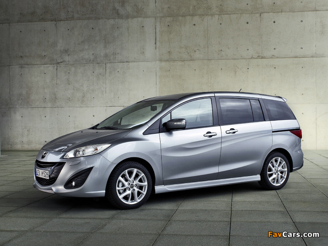 Mazda5 (CW) 2013 photos (640 x 480)