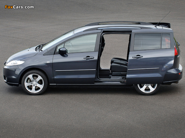 Photos of Mazda 5 UK-spec 2005–08 (640 x 480)