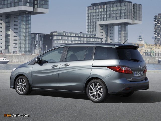 Photos of Mazda5 Edition 40 (CW) 2012 (640 x 480)