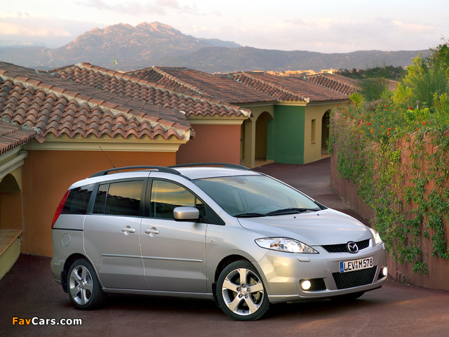 Pictures of Mazda 5 2005–08 (640 x 480)