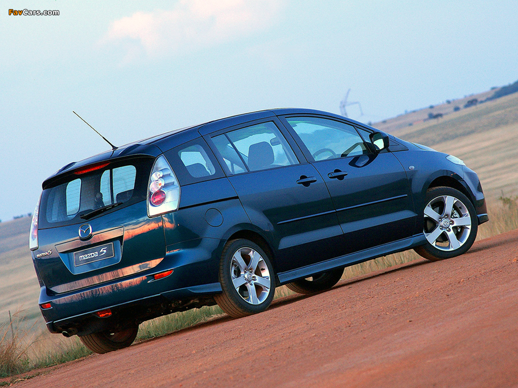 Pictures of Mazda5 ZA-spec (CR) 2005–08 (1024 x 768)