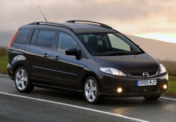 Pictures of Mazda 5 UK-spec 2005–08