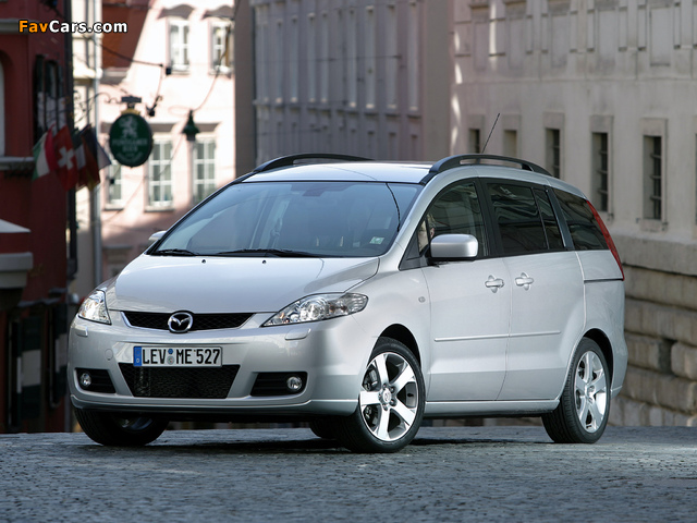 Pictures of Mazda 5 2005–08 (640 x 480)