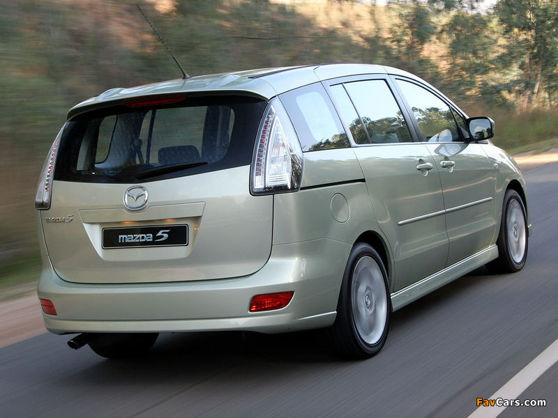 Pictures of Mazda5 Sport ZA-spec (CR) 2008–10 (800 x 600)