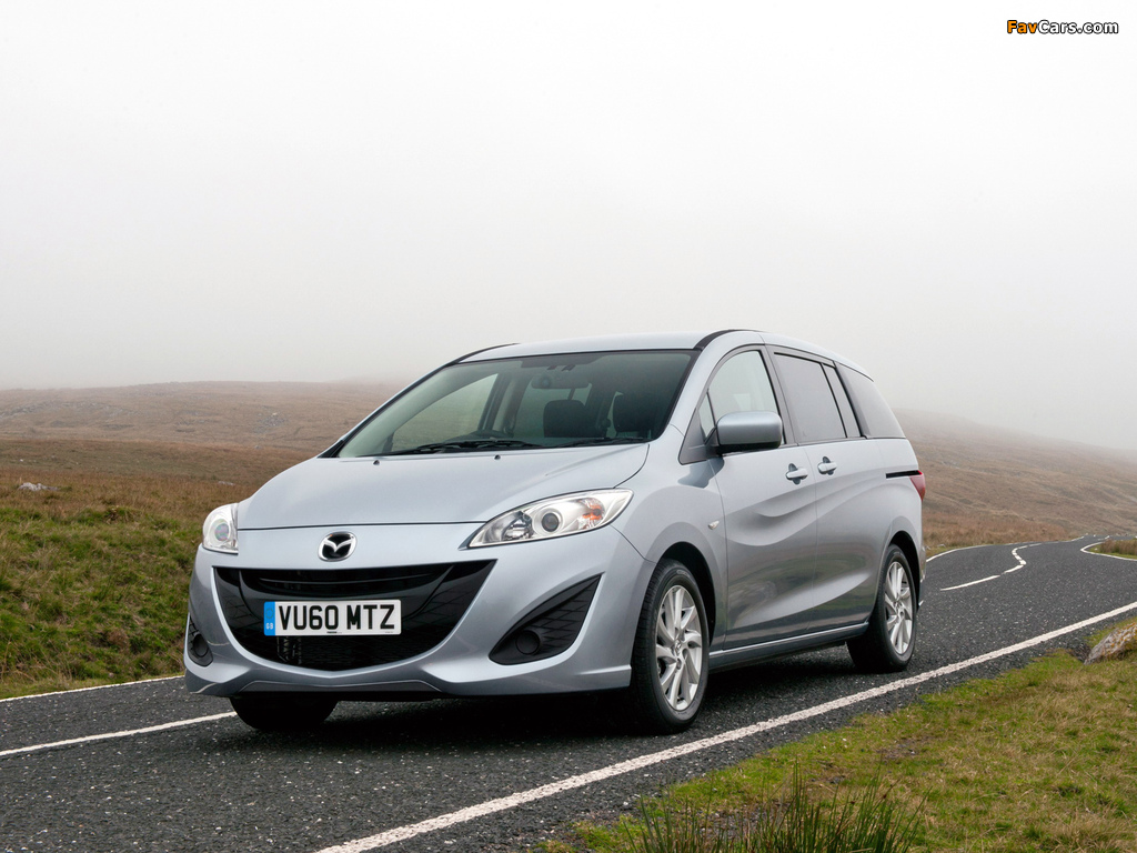 Pictures of Mazda5 UK-spec (CW) 2010–13 (1024 x 768)