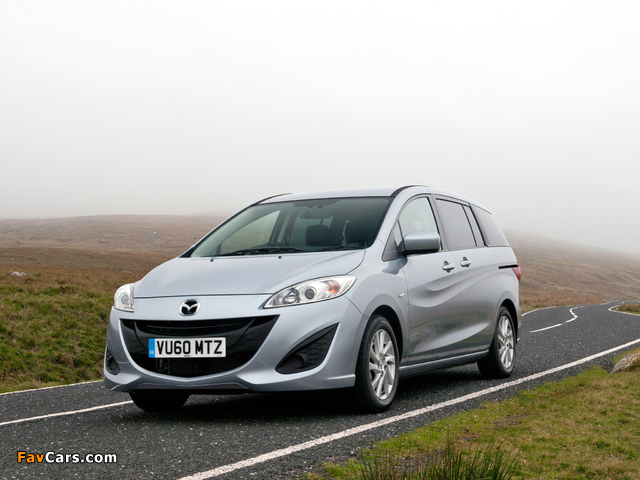 Pictures of Mazda5 UK-spec (CW) 2010–13 (640 x 480)