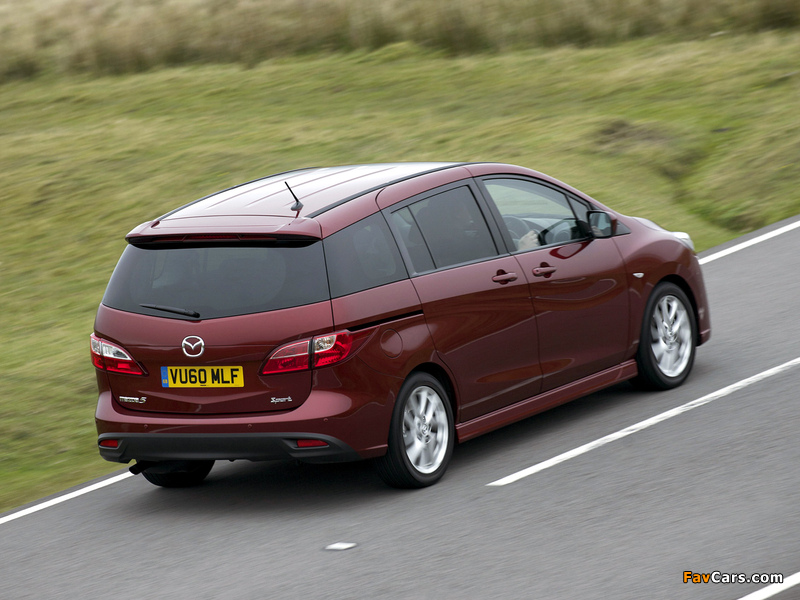 Pictures of Mazda5 Sport UK-spec (CW) 2010–13 (800 x 600)