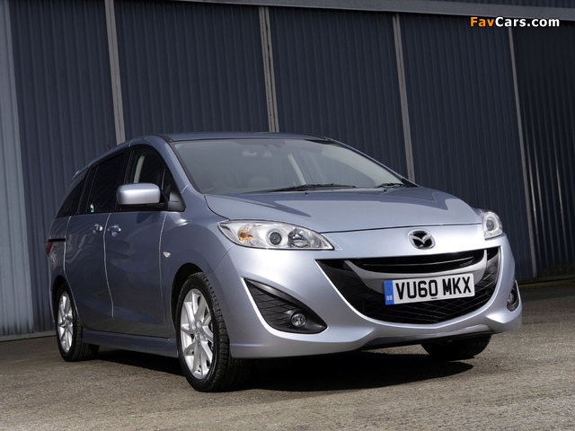 Mazda5 Sport UK-spec (CW) 2010–13 wallpapers (640 x 480)