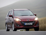 Mazda5 Sport UK-spec (CW) 2010–13 wallpapers
