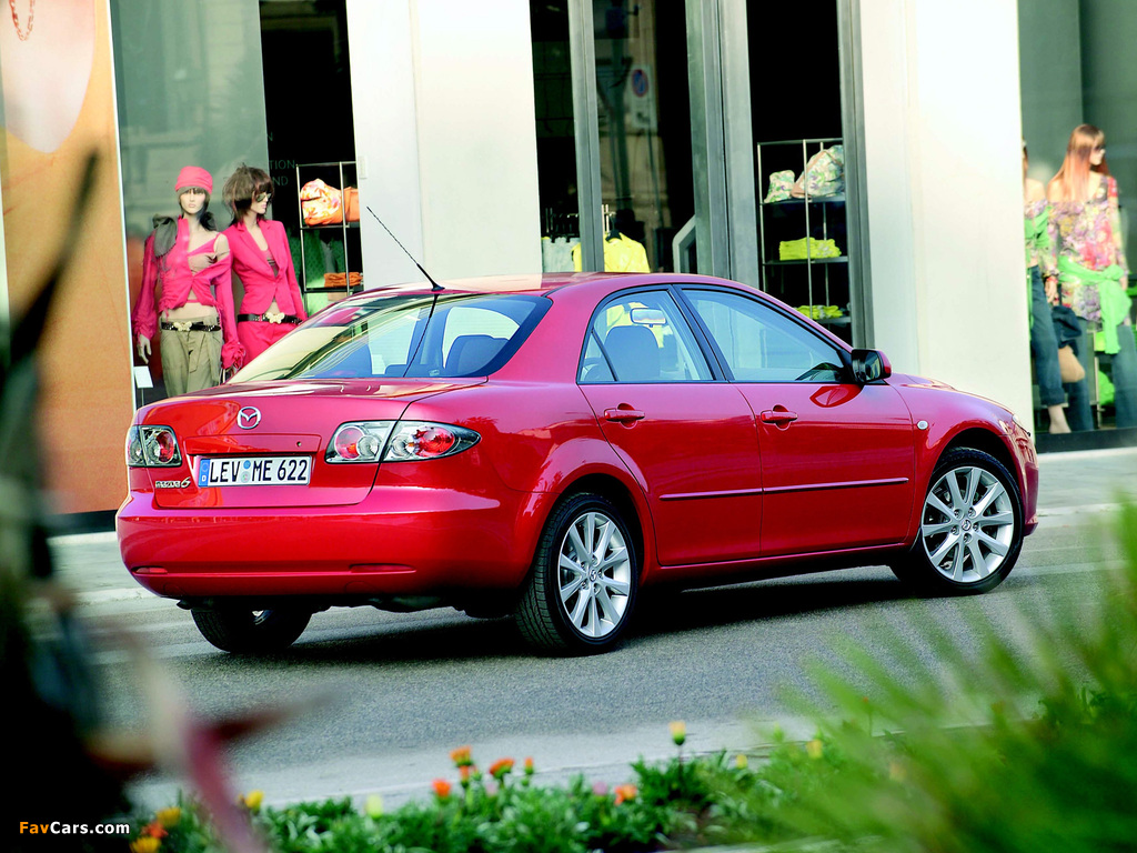 Images of Mazda6 Sedan (GG) 2005–07 (1024 x 768)
