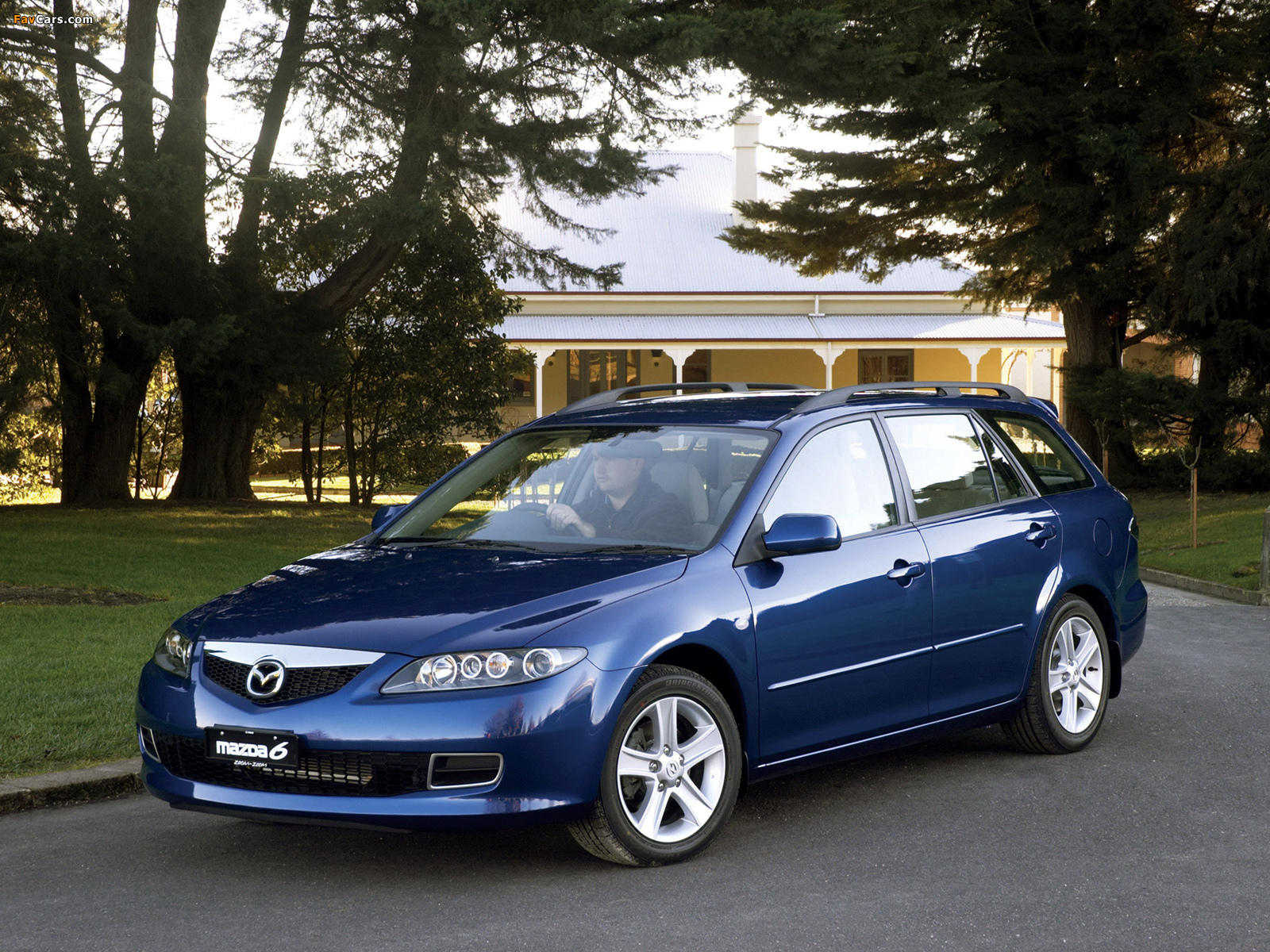 Images of Mazda6 Wagon AU-spec (GY) 2005–07 (1600 x 1200)