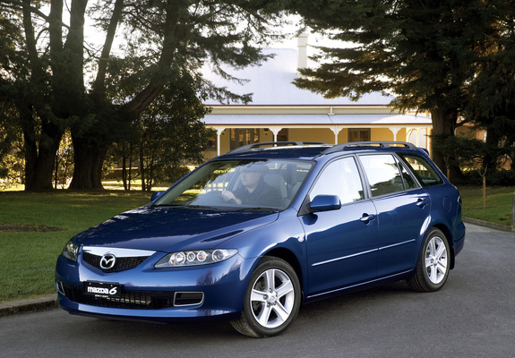 Images of Mazda6 Wagon AU-spec (GY) 2005–07