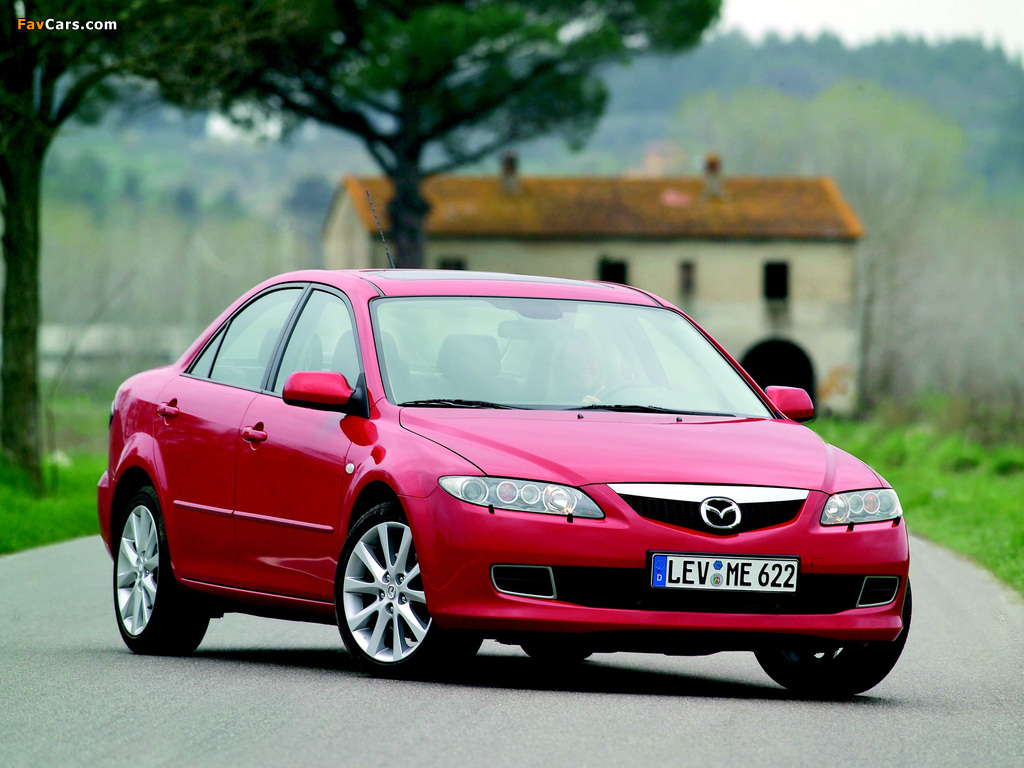 Images of Mazda6 Sedan (GG) 2005–07 (1024 x 768)