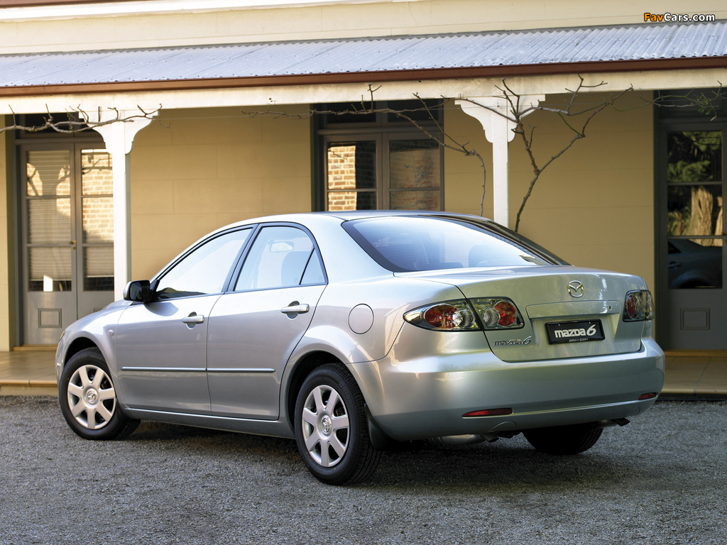 Images of Mazda6 Sedan AU-spec (GG) 2005–07 (1024 x 768)