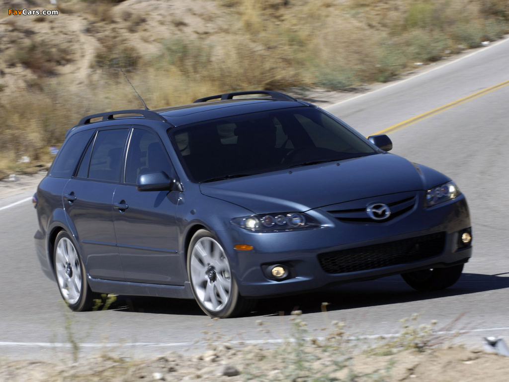 Images of Mazda6 Sport Wagon US-spec (GY) 2005–07 (1024 x 768)
