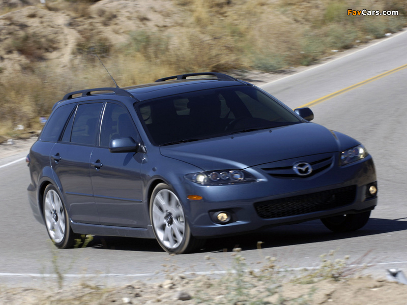 Images of Mazda6 Sport Wagon US-spec (GY) 2005–07 (800 x 600)