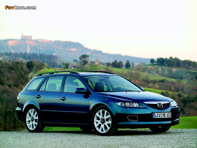 Images of Mazda6 Wagon (GY) 2005–07 (640 x 480)