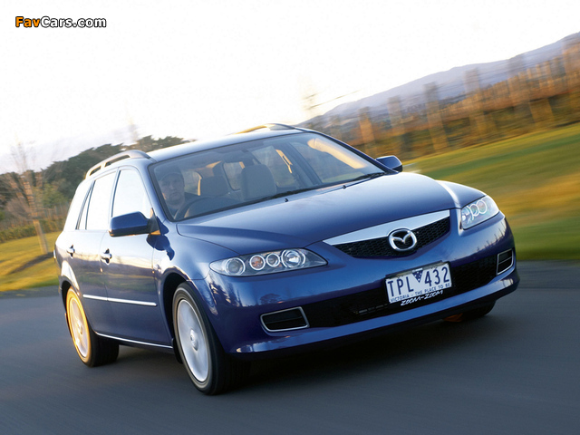 Images of Mazda6 Wagon AU-spec (GY) 2005–07 (640 x 480)