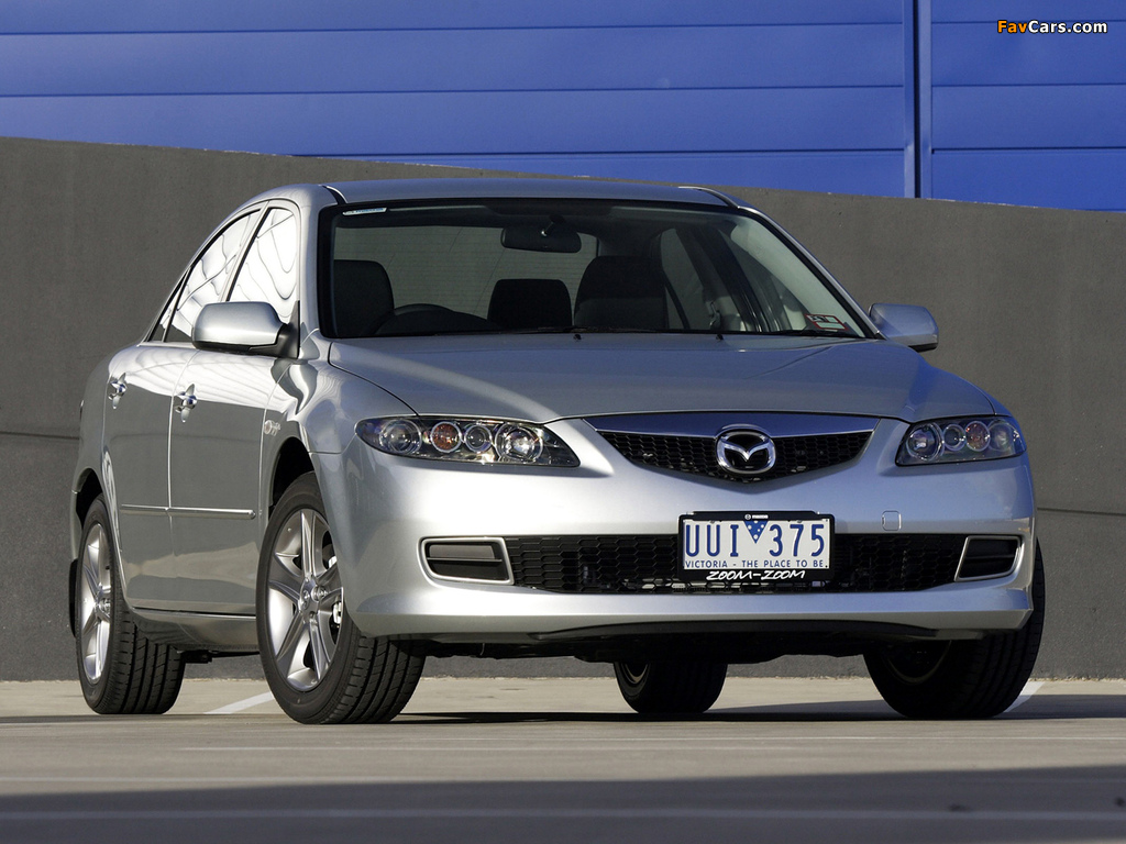 Images of Mazda6 Sedan AU-spec (GG) 2005–07 (1024 x 768)