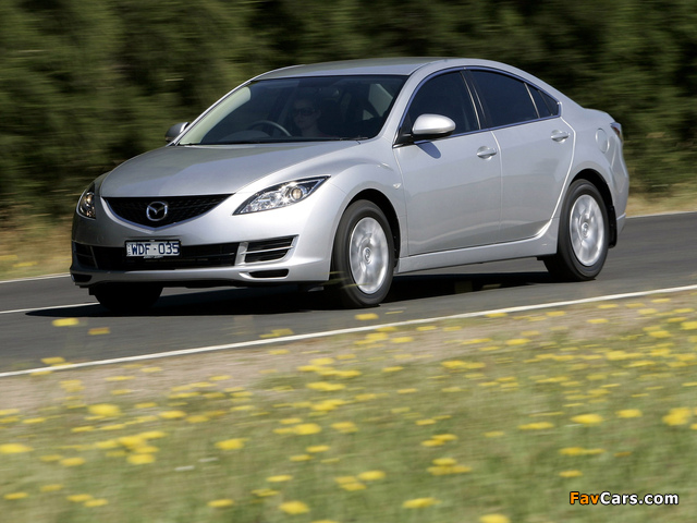 Images of Mazda6 Sedan AU-spec (GH) 2007–10 (640 x 480)