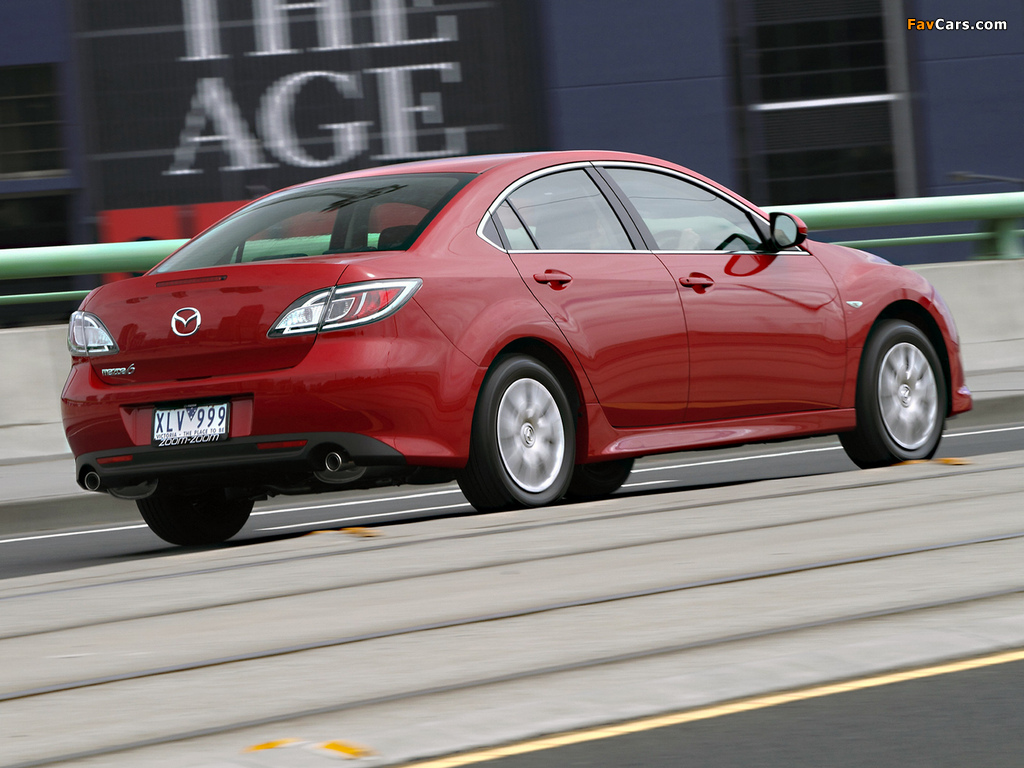 Images of Mazda6 Sedan AU-spec (GH) 2010–12 (1024 x 768)