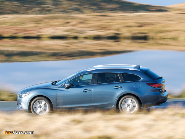 Images of Mazda6 Wagon UK-spec (GJ) 2013 (640 x 480)