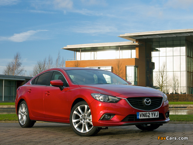 Images of Mazda6 Sedan UK-spec (GJ) 2013 (640 x 480)