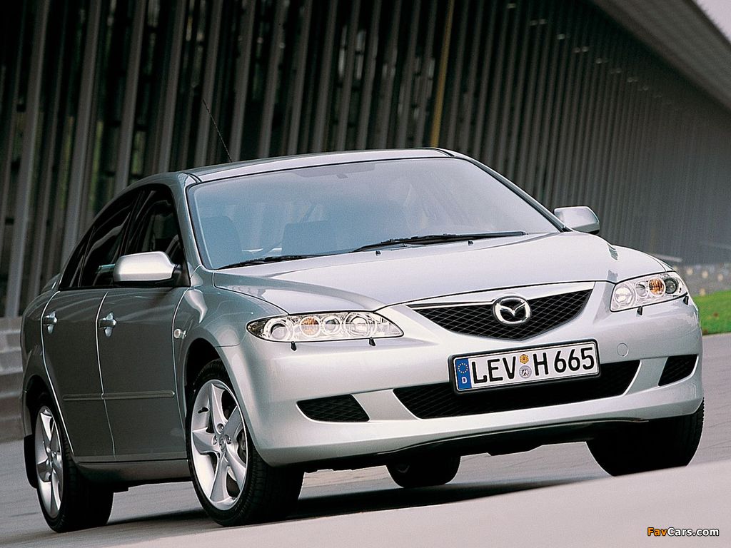 Mazda 6 Sedan 2002–04 images (1024 x 768)