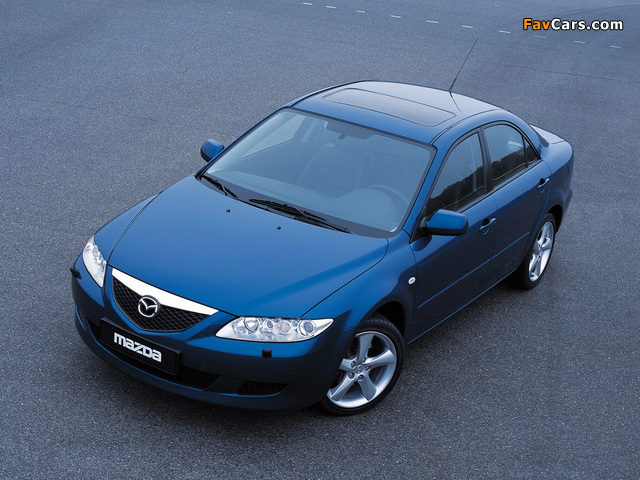 Mazda 6 Sedan 2002–04 images (640 x 480)