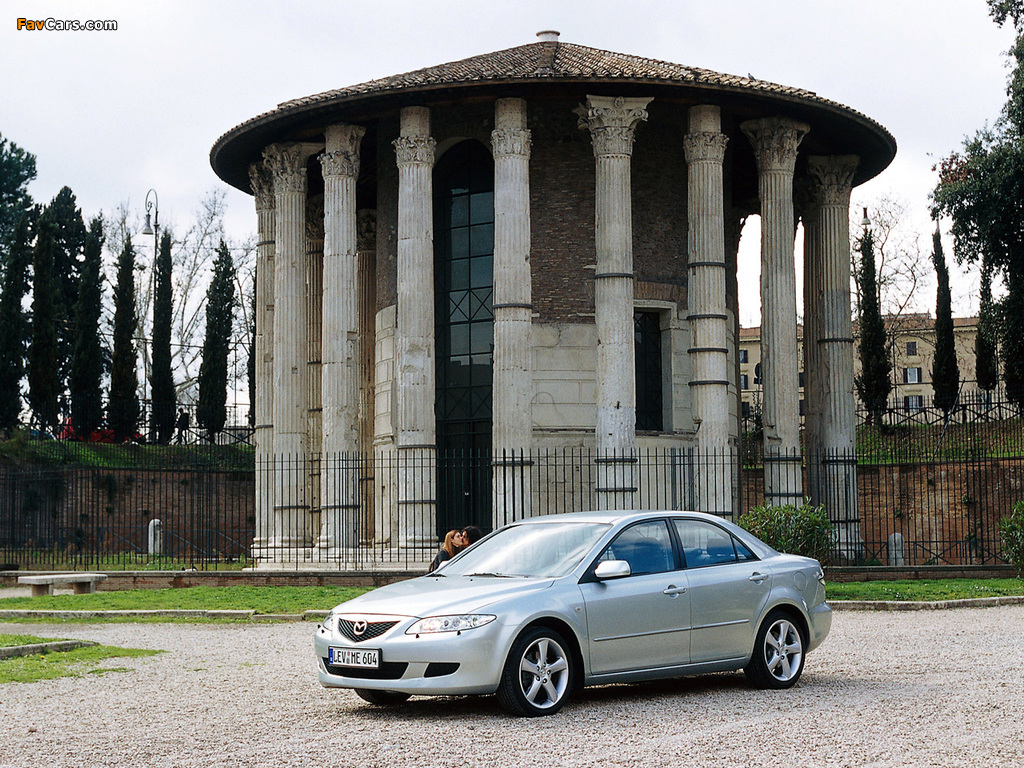Mazda 6 Sedan 2002–04 pictures (1024 x 768)