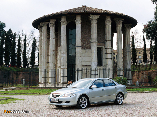 Mazda 6 Sedan 2002–04 pictures (640 x 480)